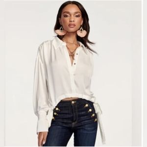 Ramy Brook Heidi Blouse White